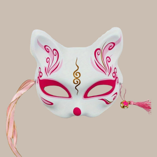 Hand-Painted Antique Fox Masquerade Mask 6-Pack