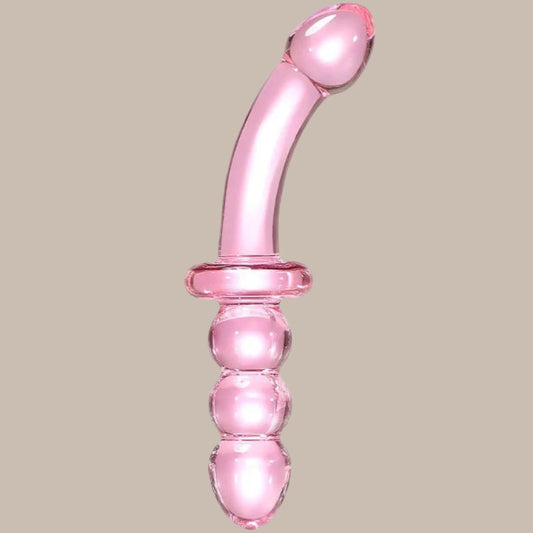 Crystal Glass Plug for Adults