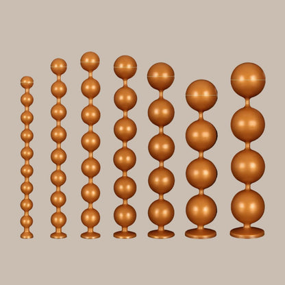 Silicone Plug with Pull Beads