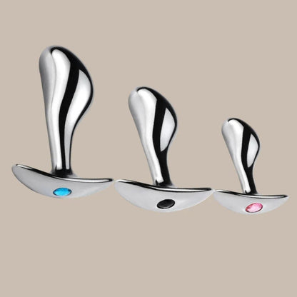 Premium Metal Crystal Plug Set