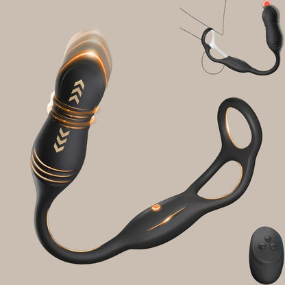 Thrusting Prostate Plug Vibrator