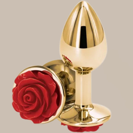 Crystal Plug Rose Gold Wellness Accessory