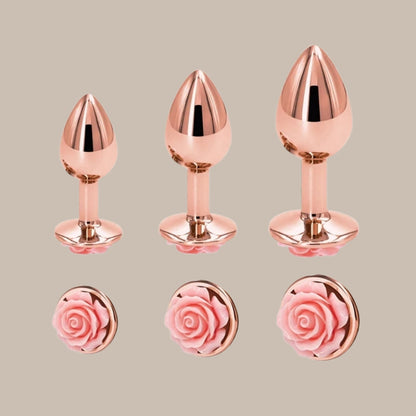 Circle Crystal Design Crystal Metal Plug