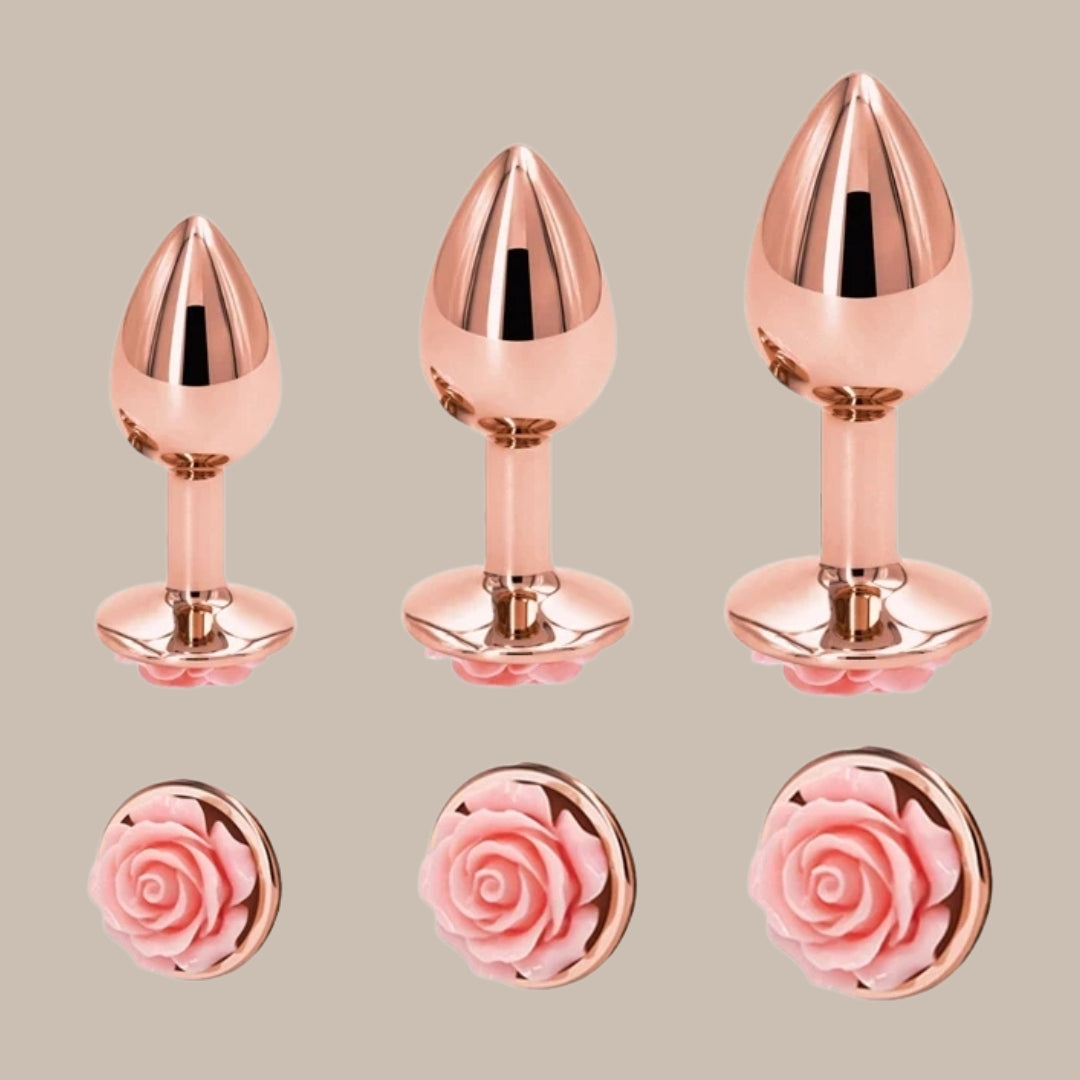 Circle Crystal Design Crystal Metal Plug