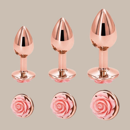 Circle Crystal Design Crystal Metal Plug