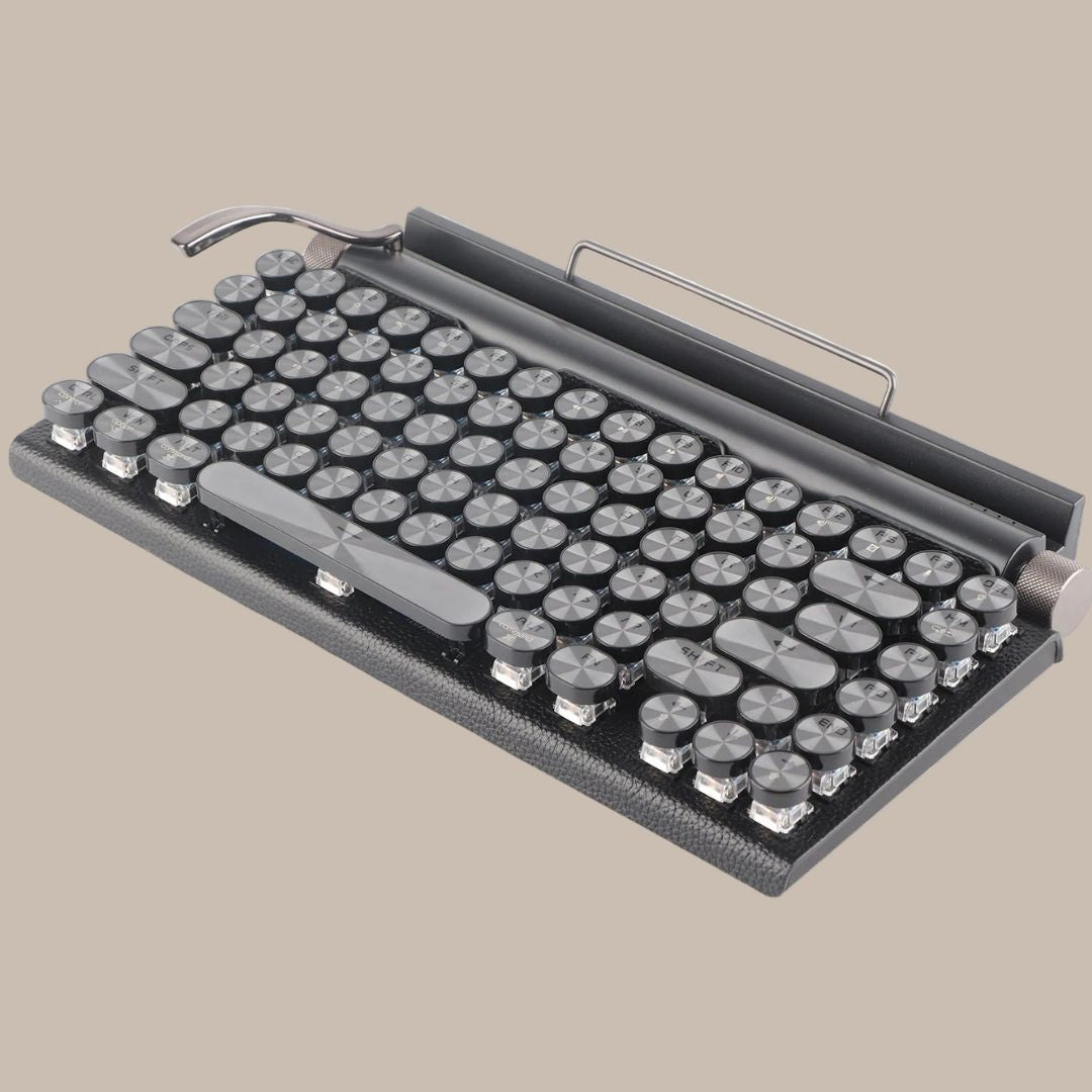 Ergonomic Wooden Keyboard