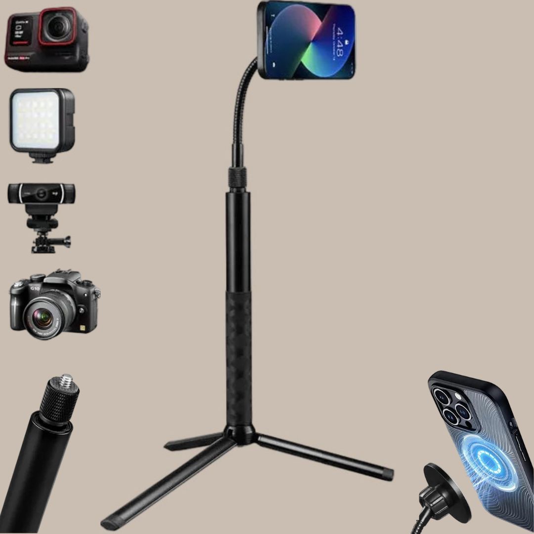 4 in One Screw Phone Tripod Mount