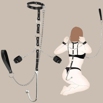 Premium Couples Exploration Kit – Hooks, Cuffs & Collar