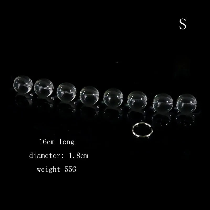 Premium Glass Pleasure Beads — Temperature Play Borosilicate
