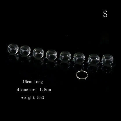 Premium Glass Pleasure Beads — Temperature Play Borosilicate