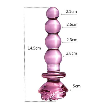High-Quality Adult Glass Plugs Set