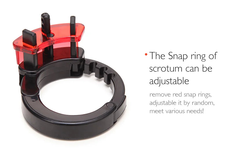 Vibrating Shock Chastity Cage