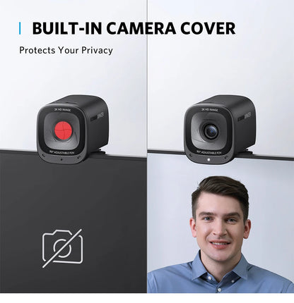 Auto Focus USB Camera Stereo Mics