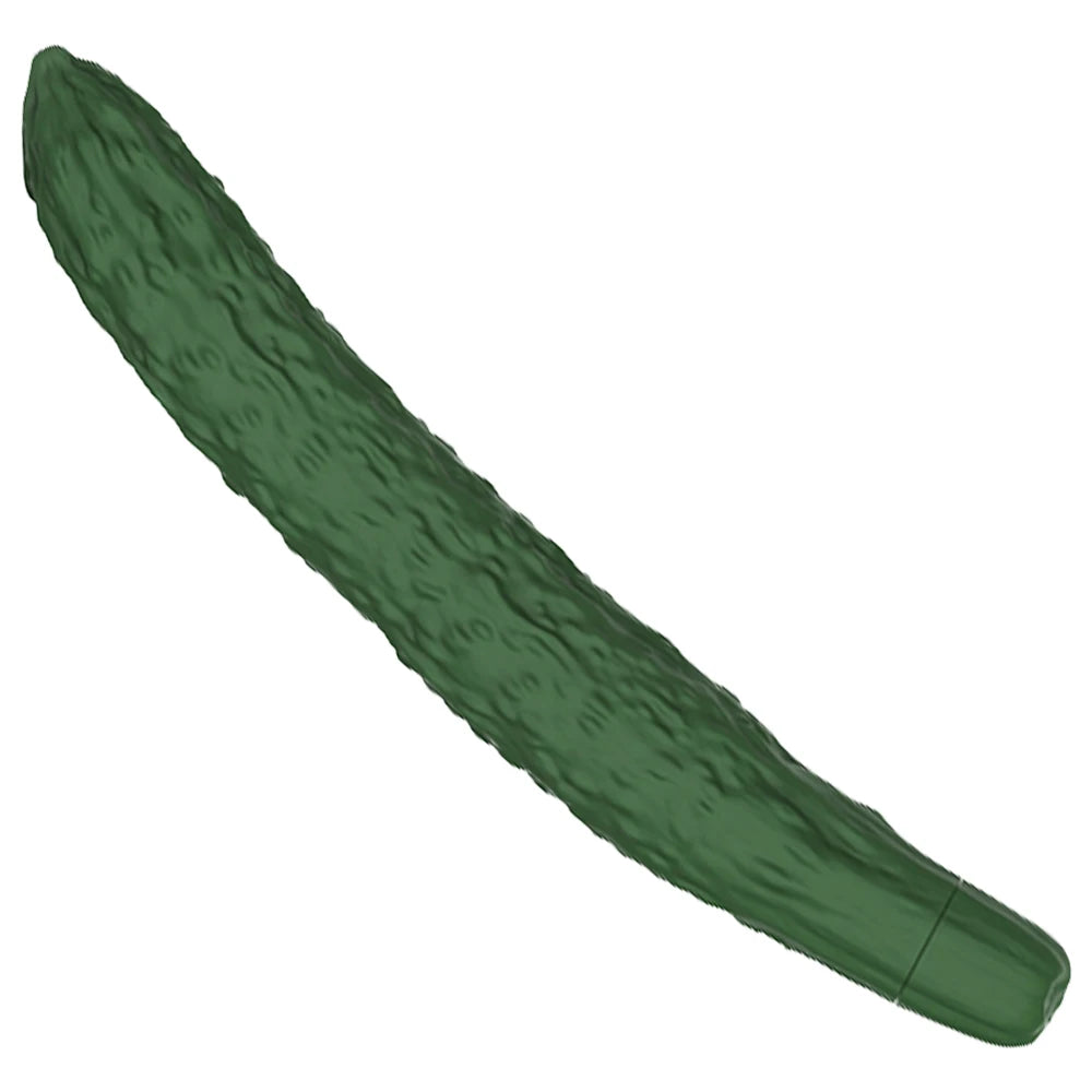 Cucumber Silicone Vibrator — 7 Whisper-Quiet Modes