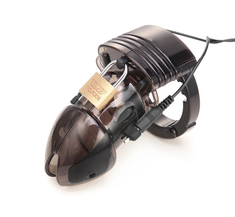 Vibrating Shock Chastity Cage