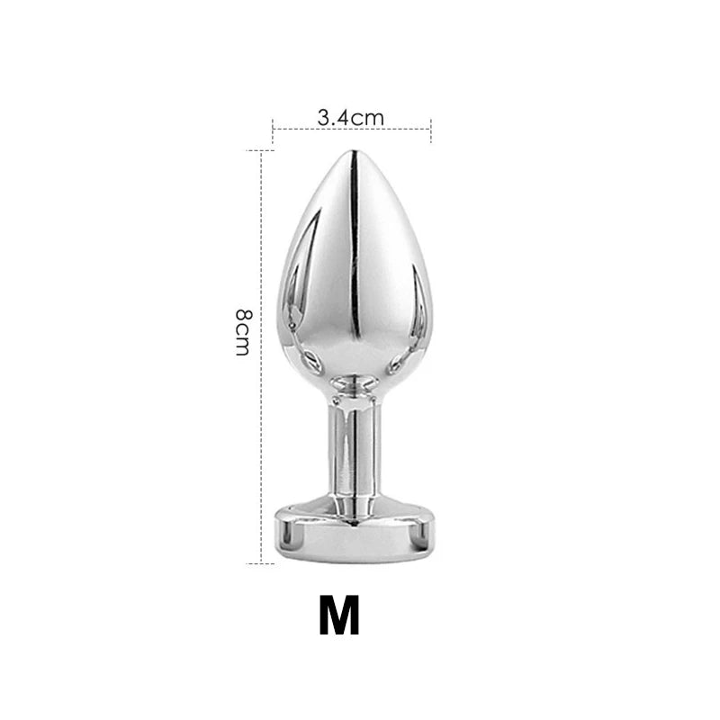 Premium LED Light Stainless Steel Plug