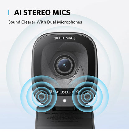 Auto Focus USB Camera Stereo Mics
