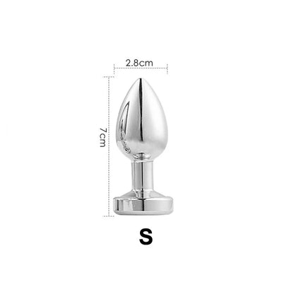 Premium LED Light Stainless Steel Plug