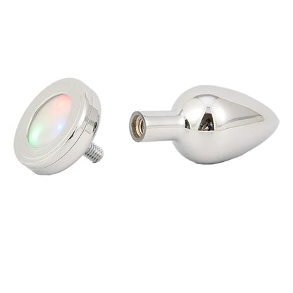 Premium LED Light Stainless Steel Plug