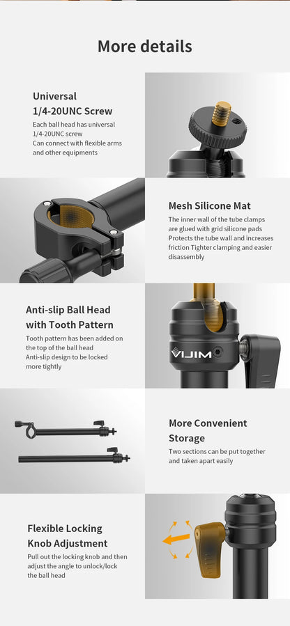Live Streaming Arm Mount Tripod