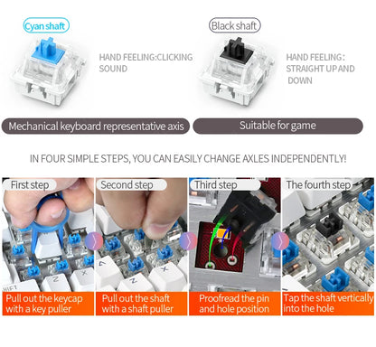 Blue Black Brown Switch Keyboard