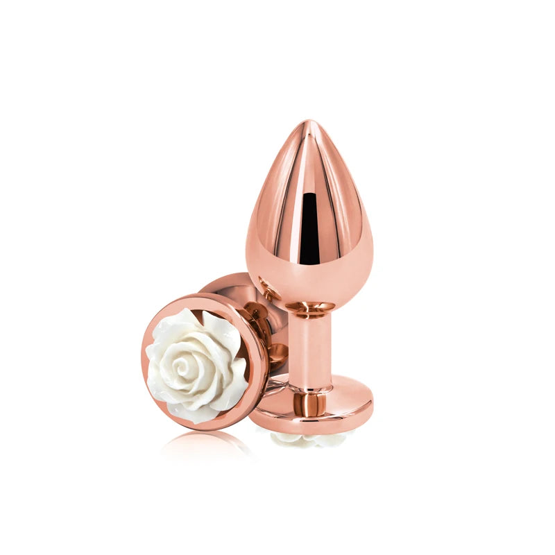 Crystal Heart Metal Plug Massager Set