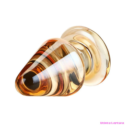 Sleek Glass Plug For Stimulation