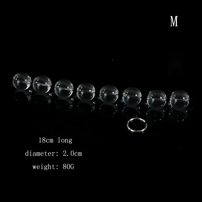 Premium Glass Pleasure Beads — Temperature Play Borosilicate