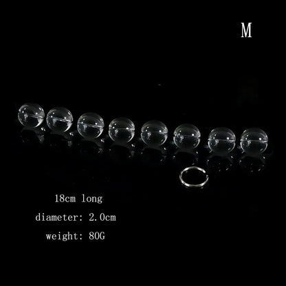 Premium Glass Pleasure Beads — Temperature Play Borosilicate