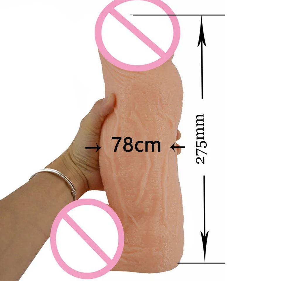 Premium Silicone Dildo Attachment Set