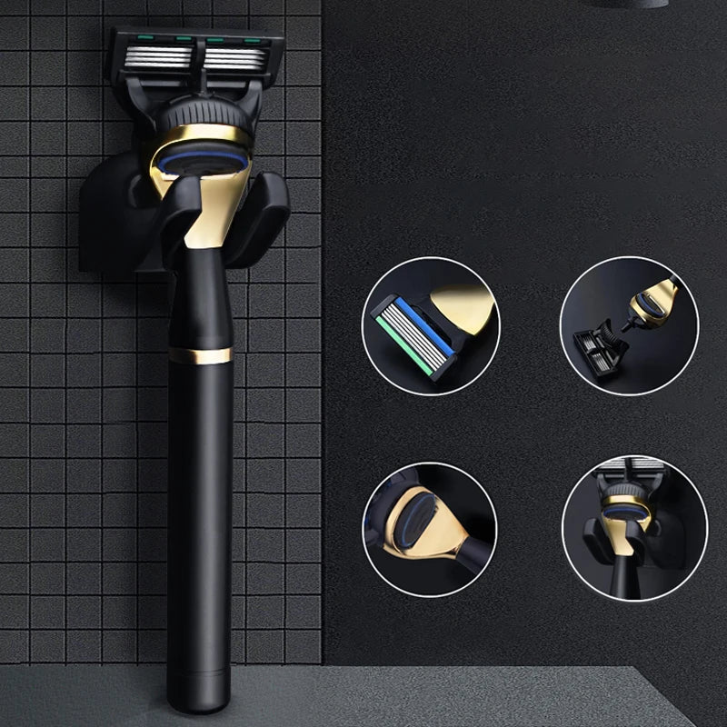 Premium 6-Layer Safety Razor