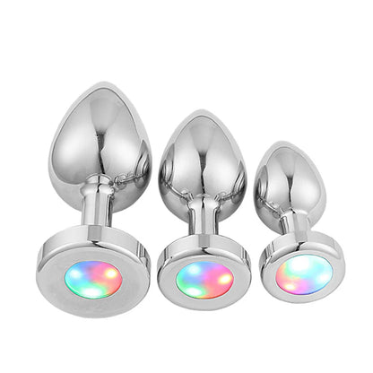 Premium LED Light Stainless Steel Plug