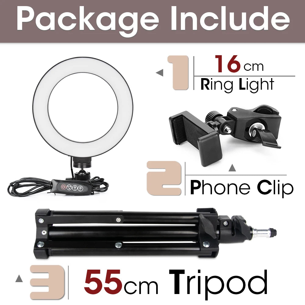 Adult Content Creators Light With Tripod