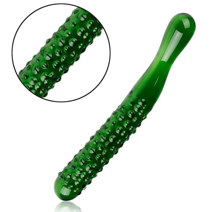 Smooth Glass Pleasure Dildo — Temperature Play Ready