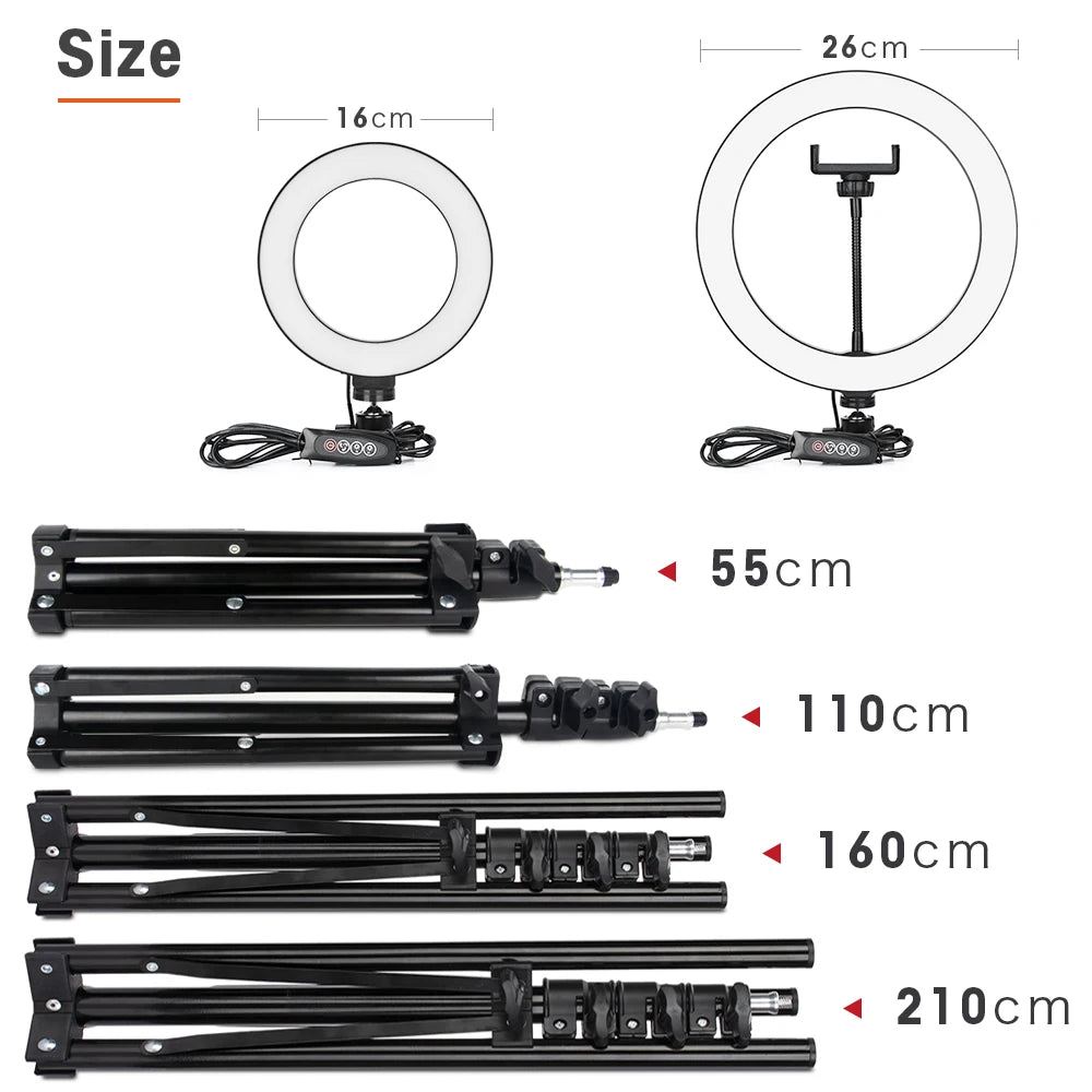 Adult Content Creators Light With Tripod