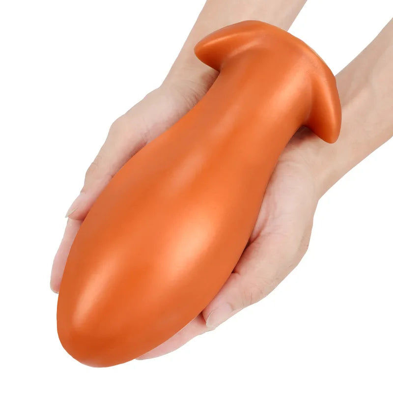 Oversized Luxury Silicone Anal Plug — 5 Sizes Premium