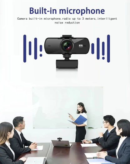 HD Autofocus Webcam With Privacy Cover