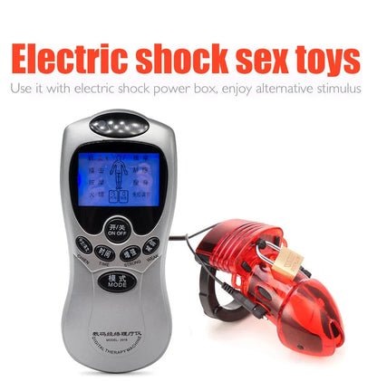 Vibrating Shock Chastity Cage