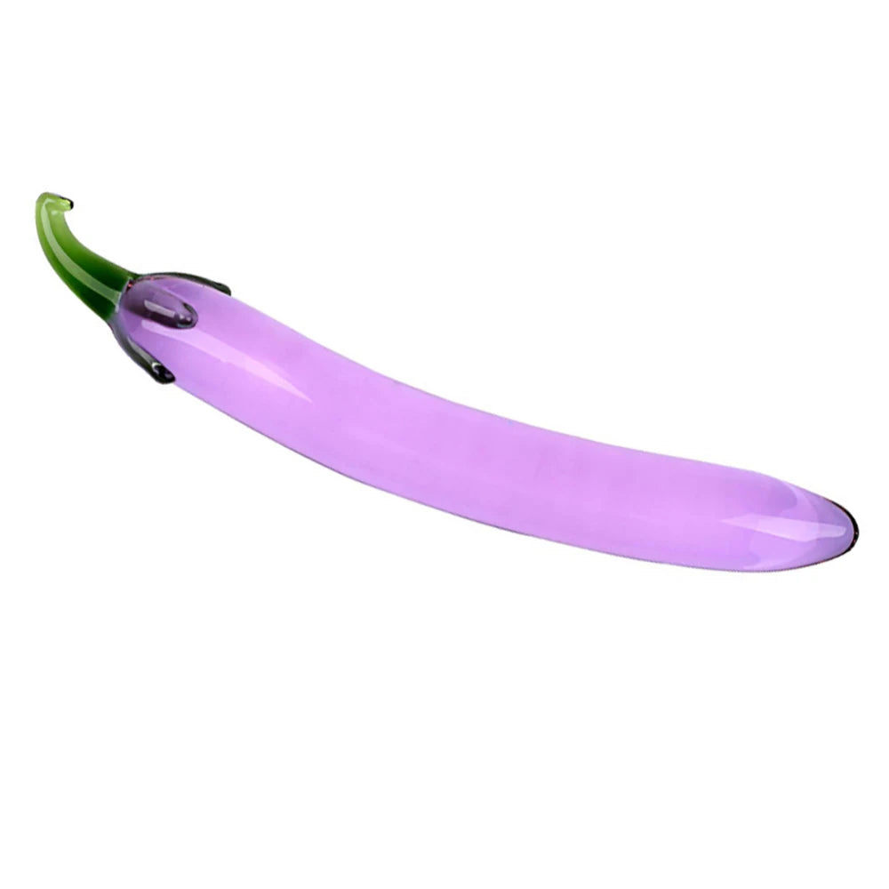 Smooth Glass Pleasure Dildo — Temperature Play Ready