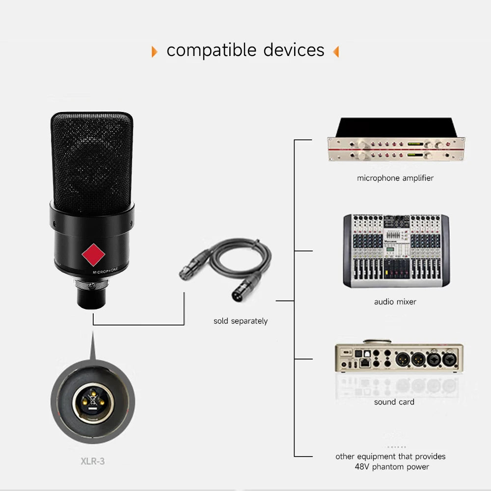 Gold-Plated Studio Mic