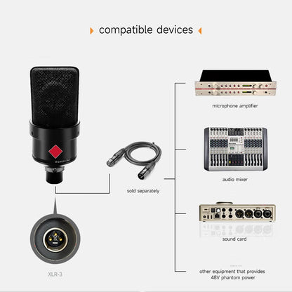 Gold-Plated Studio Mic