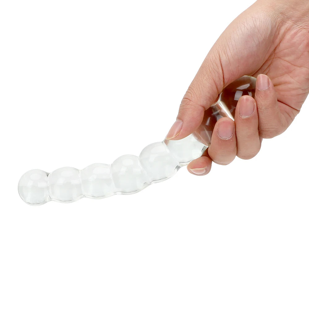 Premium Crystal Glass Beaded Plug