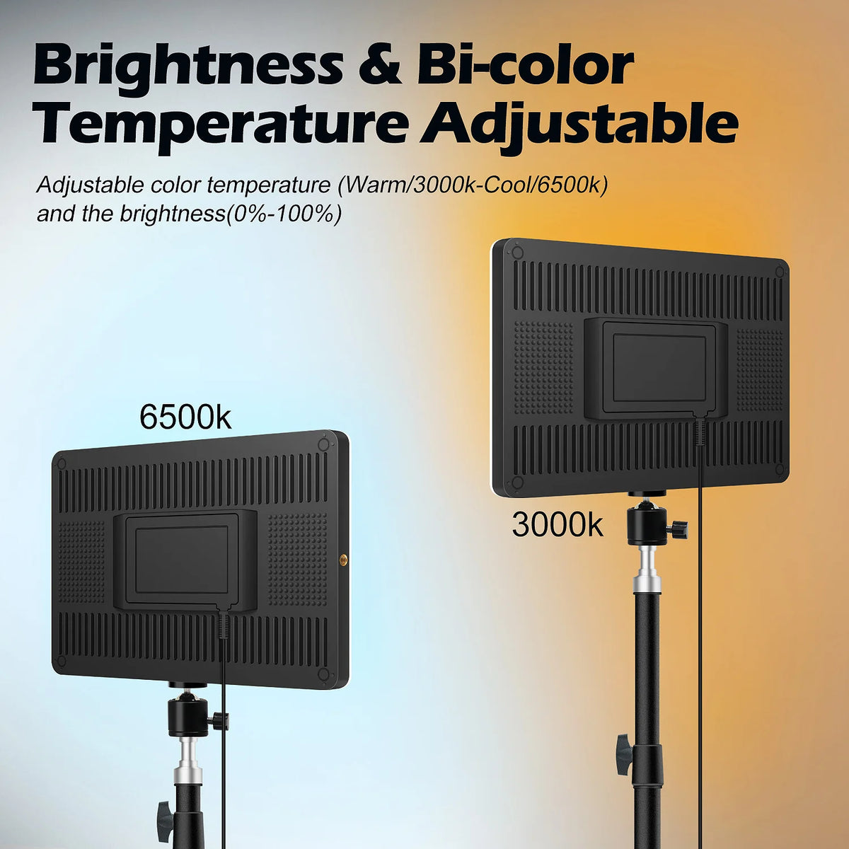 LED Video Light with Tripod
