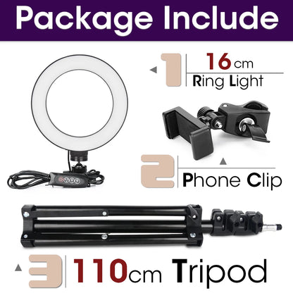 Web Streaming LED Light with Tripod