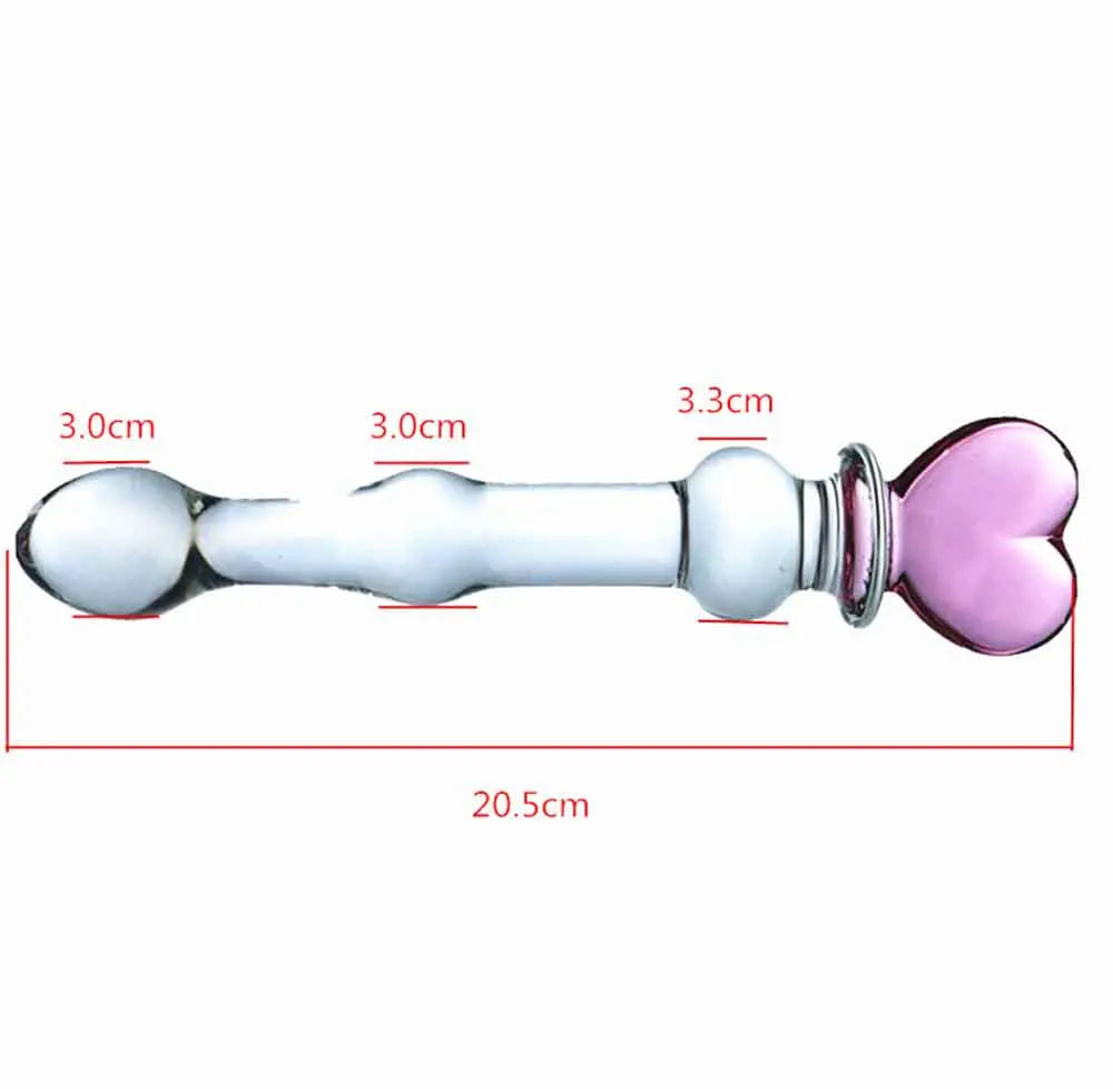 High-Quality Adult Glass Plugs Set
