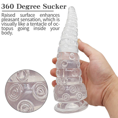 Anal Sex Toys/Plug/Dilator Octopus Dildo Sucker Butt Plug Bunny Tail Adult Goods For Men Women Prostate Massager Buttplug