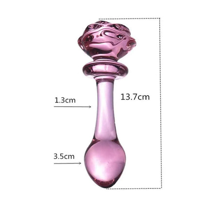 High-Quality Adult Glass Plugs Set