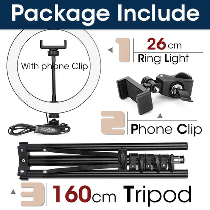 Web Streaming LED Light with Tripod