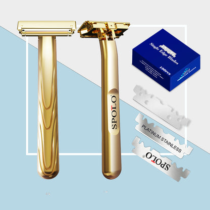 Elegant Gold Finish Safe