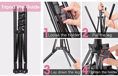 Adult Content Creators Light With Tripod